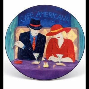 Sango Cafe Americana Plate – Martini Couple Art